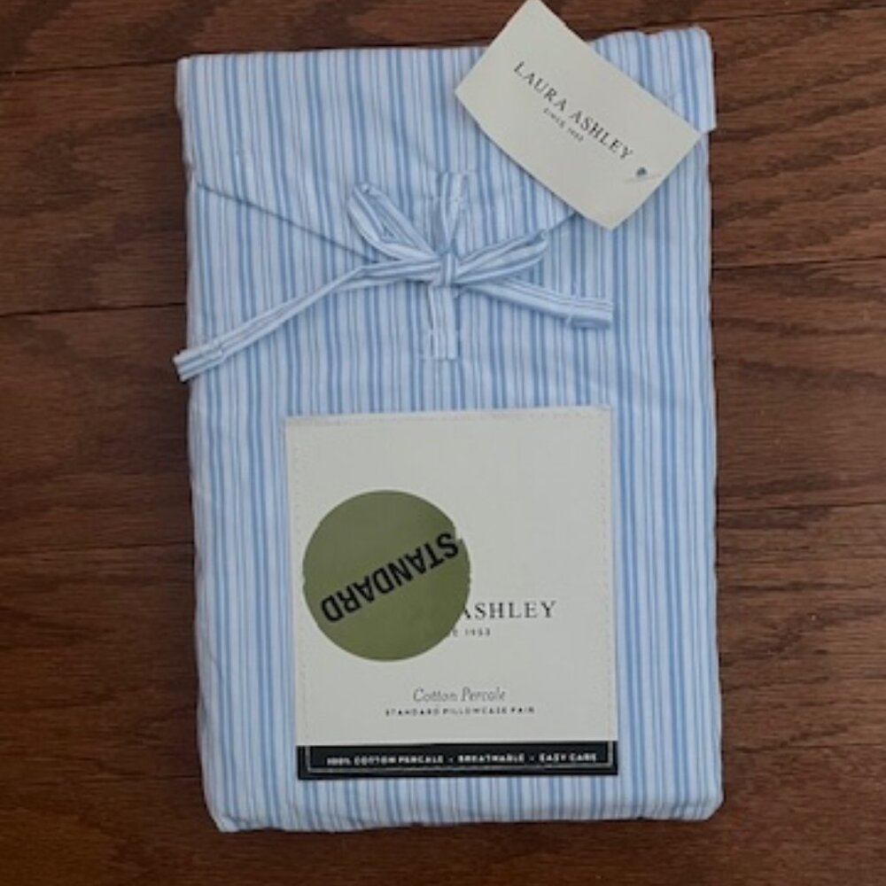 Laura Ashley Standard Pillowcase Pair NWT - Picture 2 of 8